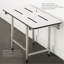 Banc de transfert blanc avec pieds Seachrome