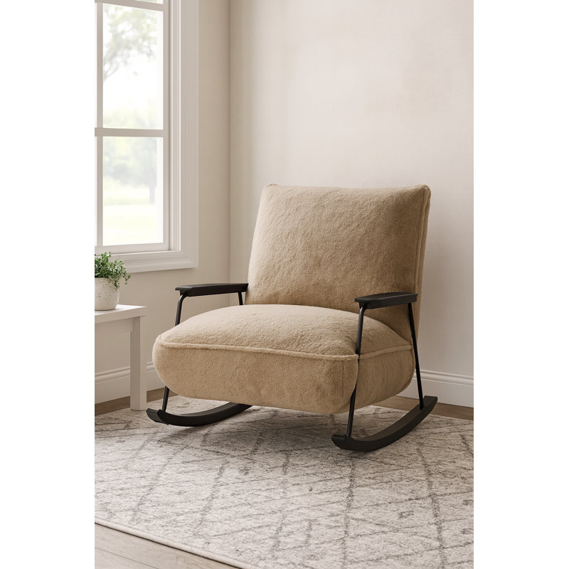 Fauteuil à bascule moderne de la collection Rythme