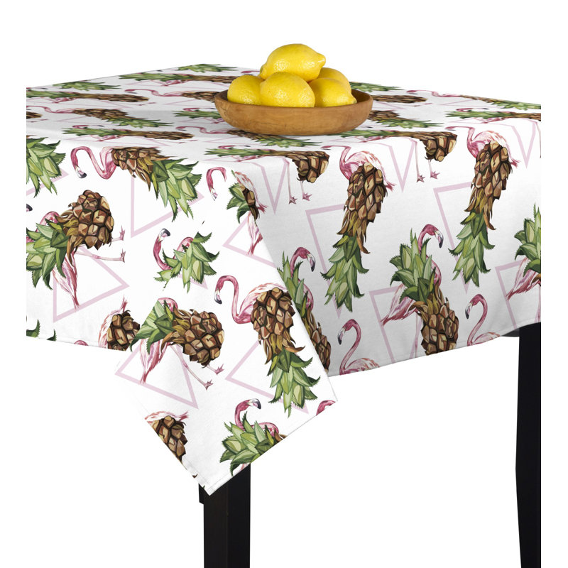Deliguori Geometric Square Tablecloth, 84" x 84"