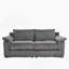 74 Inch Cloud Corduroy Loveseat Sofa, Modern Comfy Couch For Living Room And Small Spaces, Gray-519638489