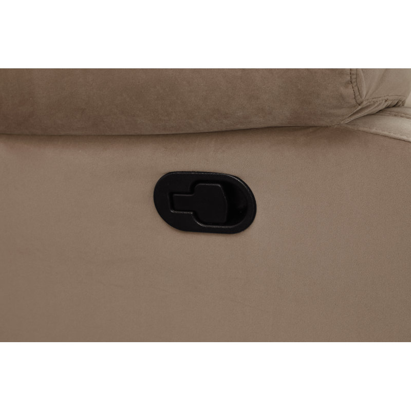 Fauteuil inclinable standard standard Ullery de 38 po de largeur, Microfibre/microsuède beige
