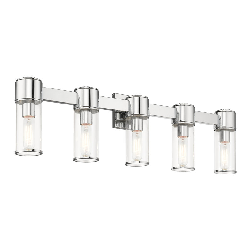 Edgerin 5 - Light Dimmable Vanity Light, Polished Chrome