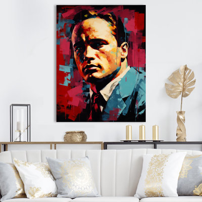 «Burgo Brando - Celebrity», art mural sur toile_105715