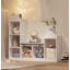 107.4cm H x 121.3cm W Cube Bookcase