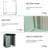 Gray 5ft X 3ft Outdoor Metal Storage Shed, Galvanized Iron Structure For Reliability, Transparent Panel, Hinged Door, Simple Build Process Shed In Gray, Strong And Long-lasting Construction, Plate,-117994515