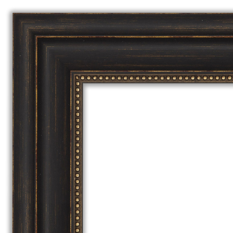 Miroir mural décoratif encadré bronze Accent, 27 po x 33 po