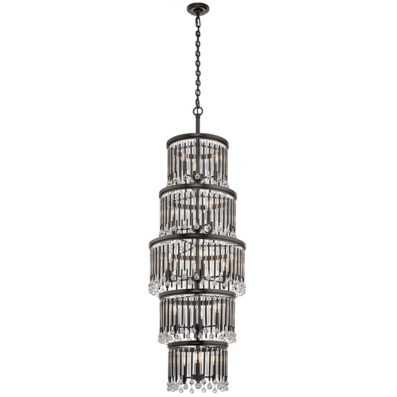 Piper 18 - Light Tiered Chandelier