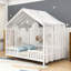 Lit de maison en bois avec auvent et barrières de sécurité-804727710-804727711