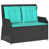 Turquoise / noir est en rupture de stock