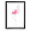 Flamingo Splash I - cadre photo, impression sur papier-1269308524-1269308526