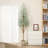 Adcock Artificial Eucalyptus Tree in Pot with Realistic Leaves and Natural Trunk-1855377503
