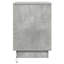 Bedside Cabinet 39 X 34.5 X 50 Cm Engineered Wood-740092985