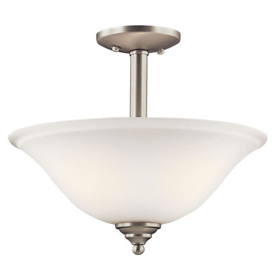 Scaggs Glass Flush Mount
