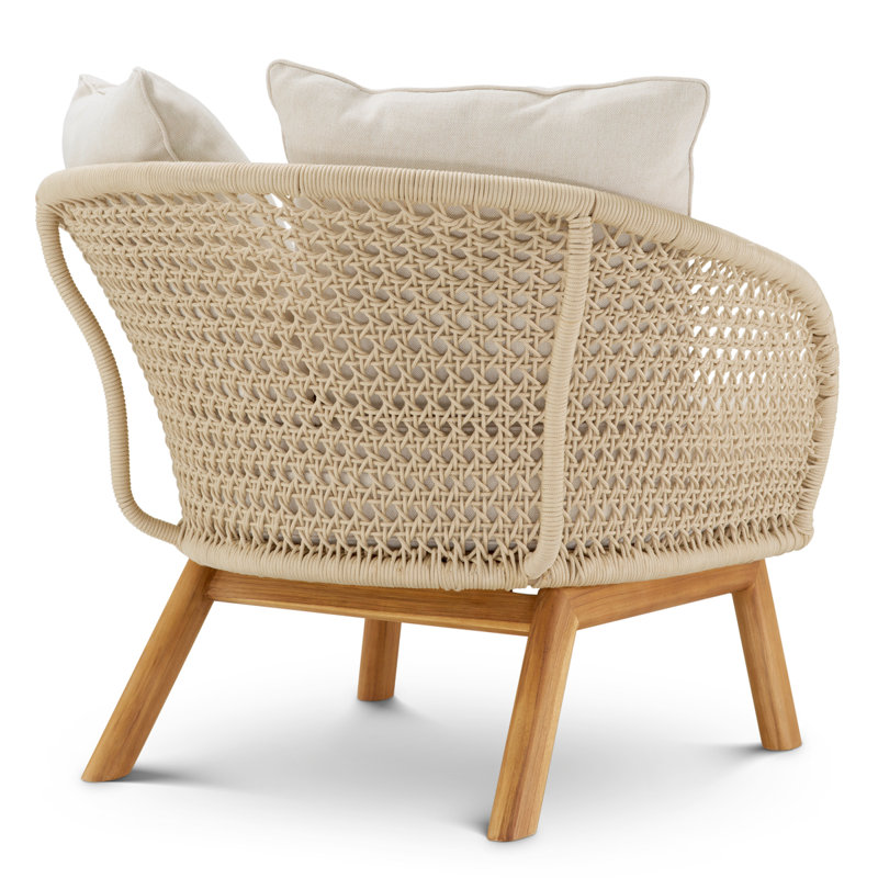 Trinity Outdoor Teak Lounge Chair