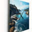 Horloge murale Selester - Paysages surdimensionnée-1901981555