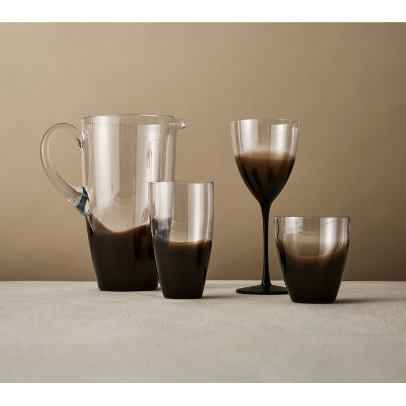 Vague 11 Oz. Whiskey Glass, Smoke