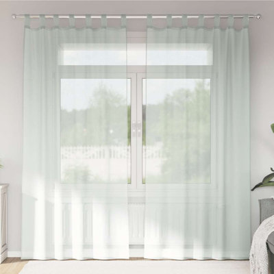 Semi Sheer Curtain Pair