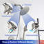 Robinet de douche avec valve brute-113703116