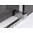 Equinox 56 - 60 in. x 78 in. Fully Frameless Gray Tinted Sliding Shower Door-89474777
