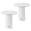 Gio 7.5" Modern Minimalist Column Rechargeable/Cordless Dimmable Integrated LED Table Lamp with Touch Sensor-115993510