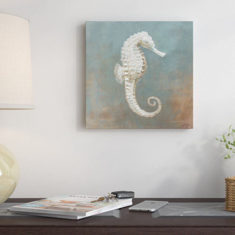 « trésors from the sea i », reproduction d’art sur toile tendue, H 18 po x l 18 po x P 1,5 po, Toile tendue