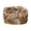 Round Tibetan Lamb Sheepskin Ottoman-950018334-950018346