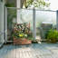 Bloxom Wood Planter Box-1408216905