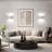 Elijuah Plastic Flush Mounted Sconce-464985852