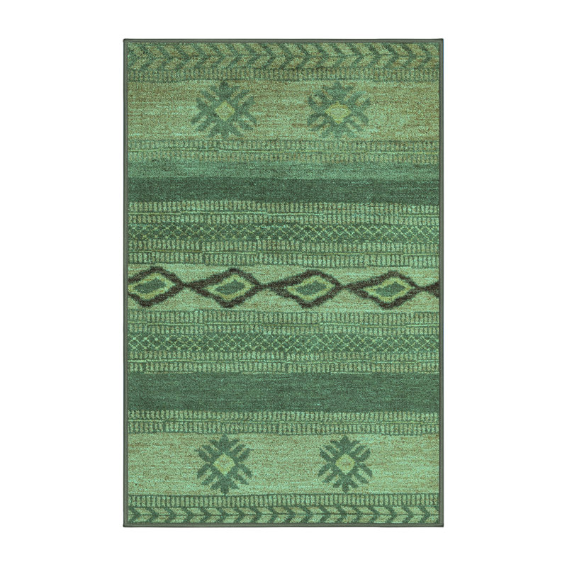 Jafus Performance Southwestern Indoor Rug, Rectangle 6' x 9'