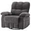 Fauteuil inclinable manuel Elysium avec chaleur et vibrations, position infinie, poche latérale-1154152078