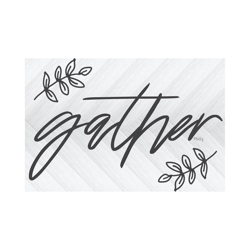 Gather 1 Piece Wrapped Canvas Wall Art, 101.6 cm H x 66.04 cm W x 1.91 cm D