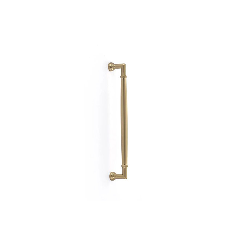 Emtek Westwood Glass Shower Door Appliance Pull (GBTB), 12", Satin Brass