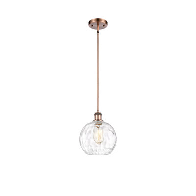 Luminaire suspendu sphérique 1 lumière Cindi