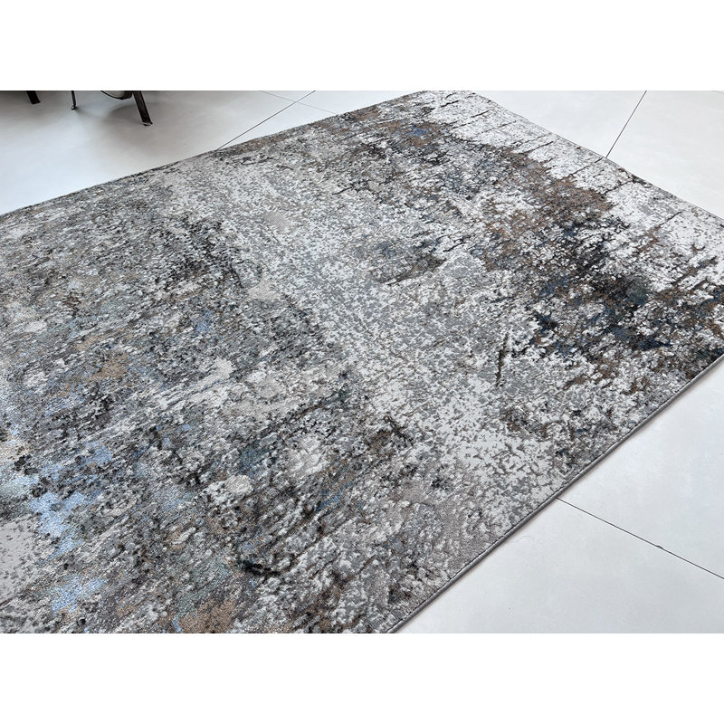 Abstract Indoor Rug, Rectangle 5'4" x 7'8"