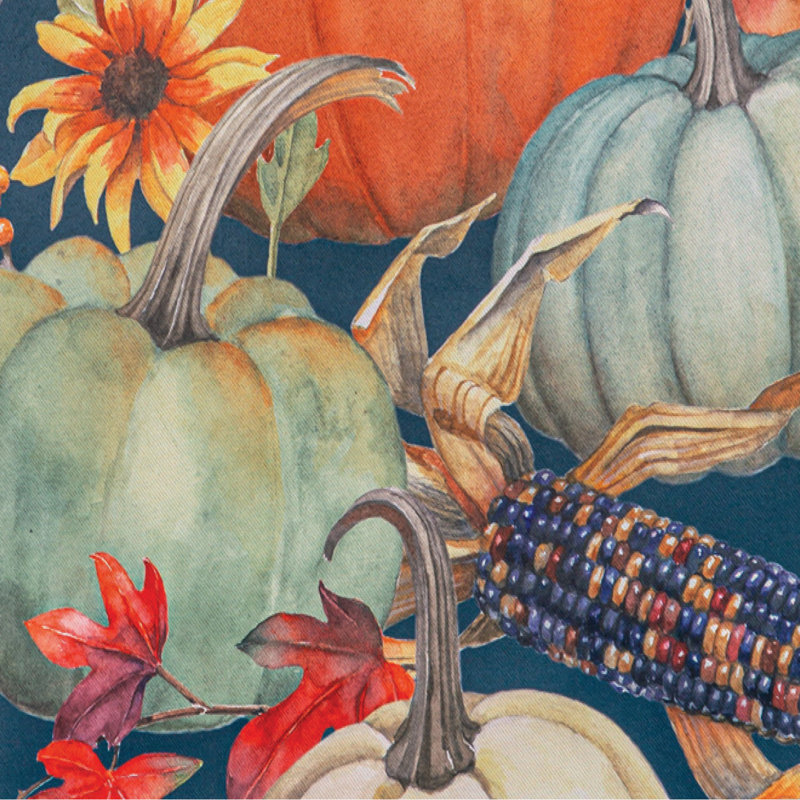 All Things Pumpkins Suede Garden Flag