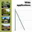 Galvanised Steel Border Fencing-1122933251-1122933250