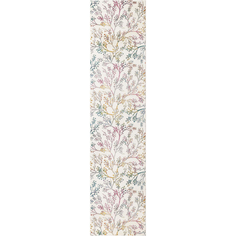 Adelin Floral Indoor Rug, Runner 2' x 8'