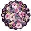 Violet Roses Rug-64417227