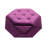 Polygon Diamond , Purple Velvet, , Ideal, Multi - Use, Footrest, Storage, Dorm Velvet Practical Storage And Comfortable Seating For Living Room, 34"L X 30.5"W 13.5"H-501402317