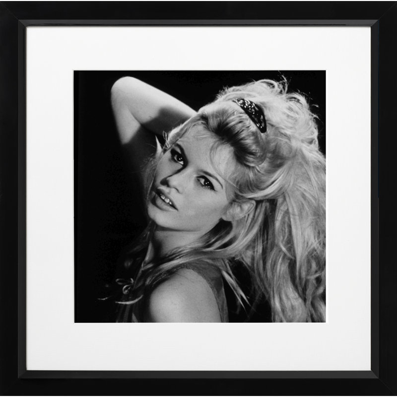 Bardot Posing - Single Picture Frame Print