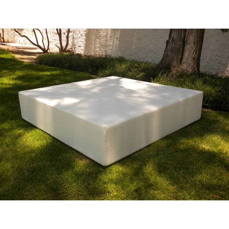 84 " W Patio Daybed, Chill White