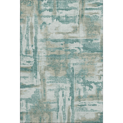 Premium Machine Washable Mayfield Abstract Rug