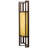 Gore Steel LED Flush Mounted Sconce