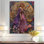 «Mauve Astrology Cosmic Compromise Libra», impression d'art mural