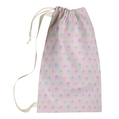 Sac à linge pastel petits gâteaux