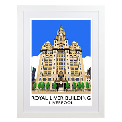 'Royal Liver Building' 1 Piece Wall Art