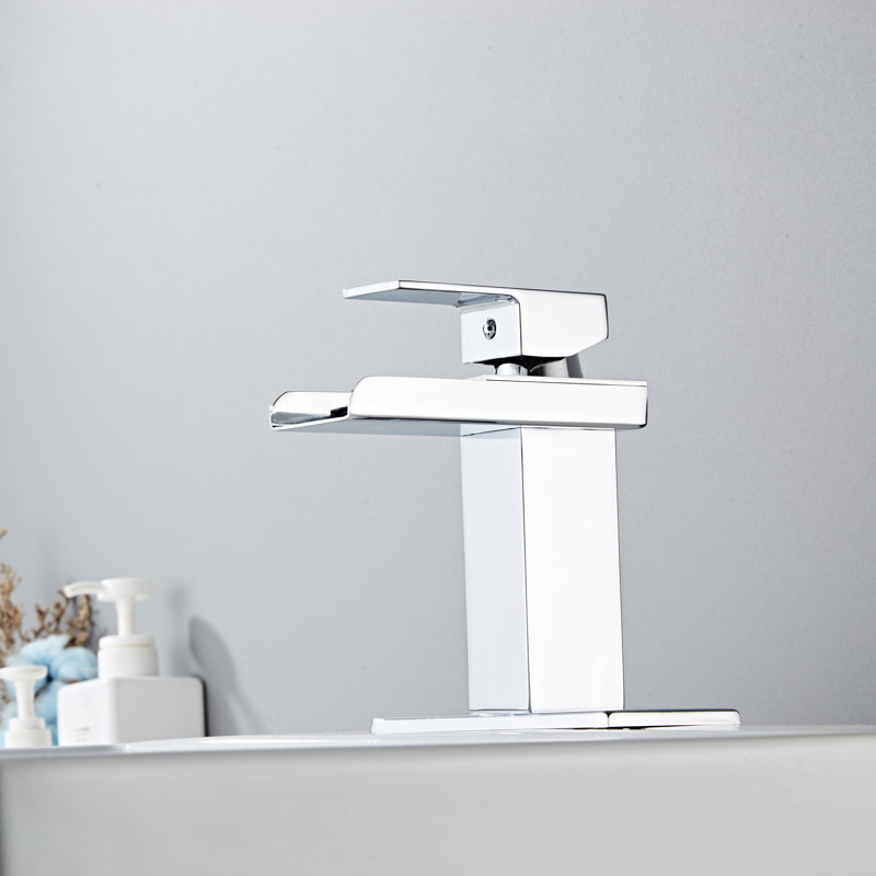 Single-Hole Single-handle Bathroom Faucet, Chrome