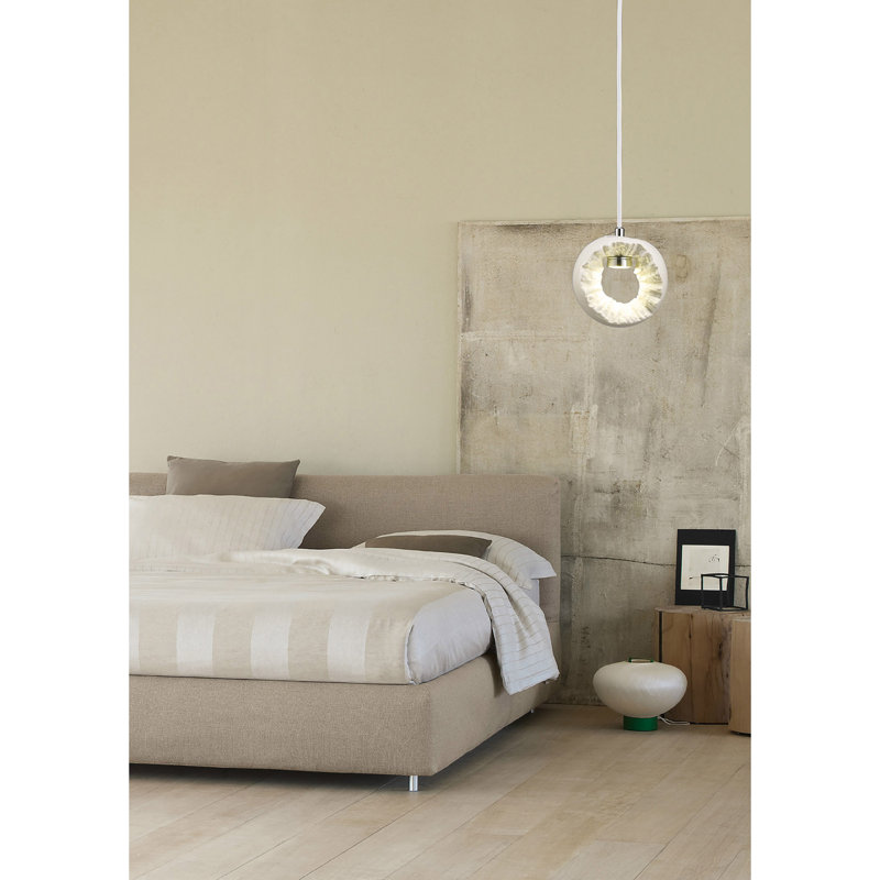 Salvio LED Flush Mount, White