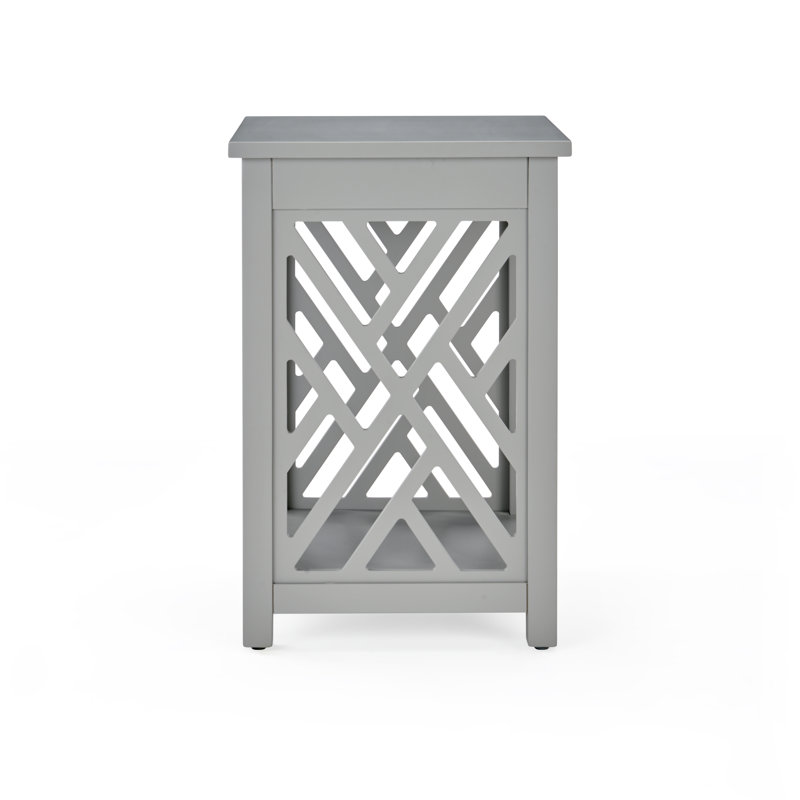 End Table, Grey