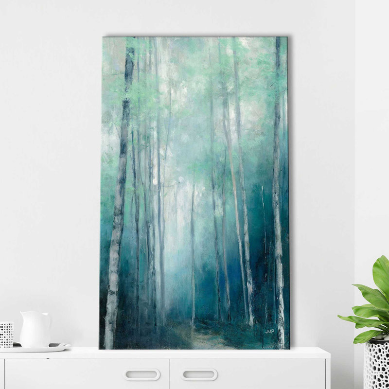 To To the Woods Crop par Julia Purinton - Peinture, H 40 po x l 24 po x P 1,5 po, Toile tendue
